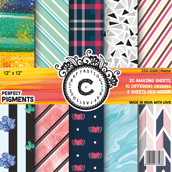 Perfect Pigments-6*6 Paperpad