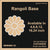Reusable Rangoli base #12 - To fill color