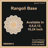 Reusable Rangoli base #5 - To fill color