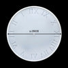 Roman Number Clock Mold 12 inch