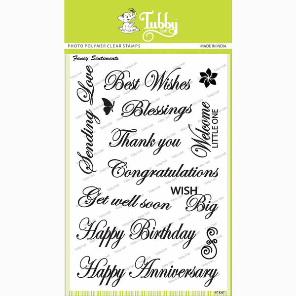 Fancy Sentiments - Stamp