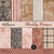 Shabby Brown Paper Pack-12*12inch