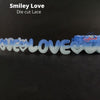 Smiley Love Blue - Diecut Lace