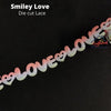 Smiley Love Orange - Diecut Lace