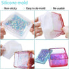 Square Box Mold - 8 X 8 X 3.8 cm