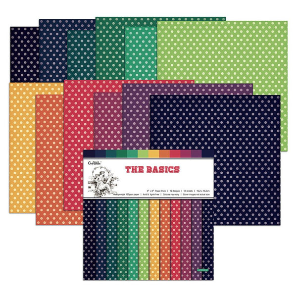 The Basics Polka Dot - 12*12 Paper Pack