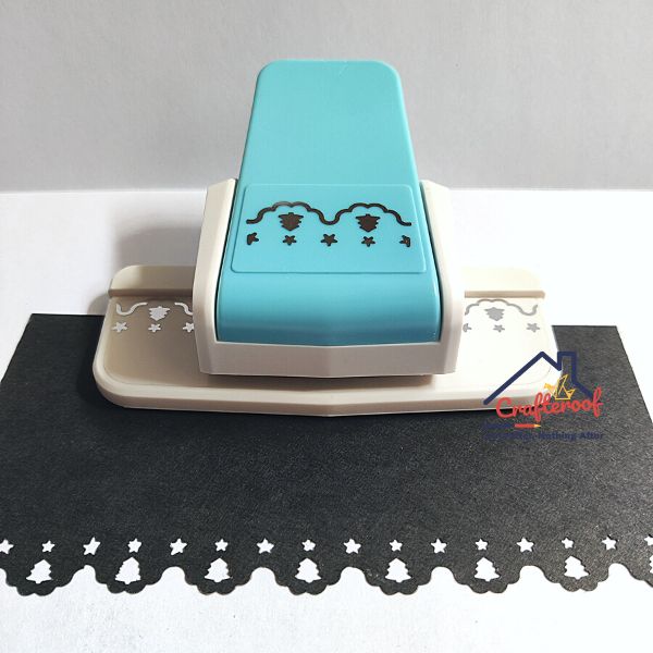 Tree n Star Border Punch