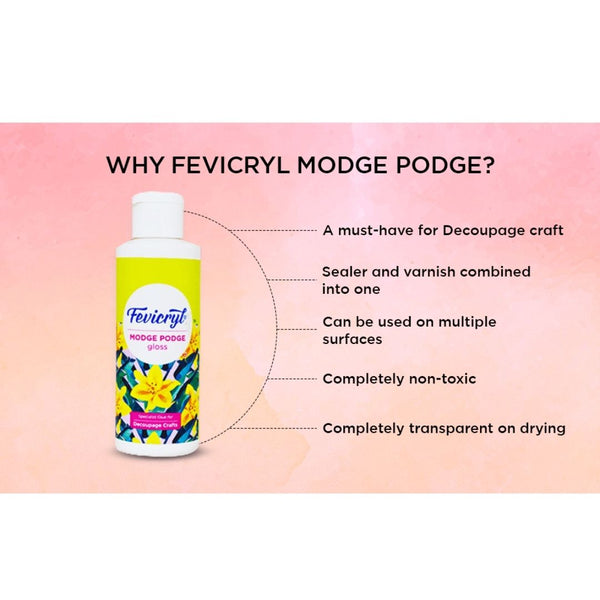 Fevicryl Modge Podge Gloss - 120ml