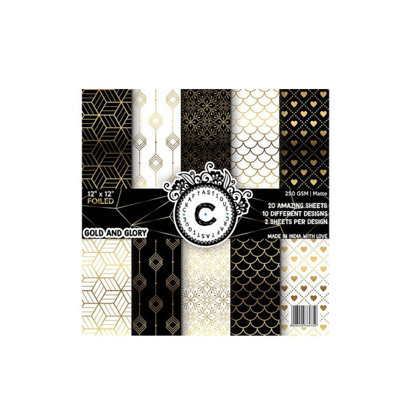 Gold and Glory – 6*6 Paperpad