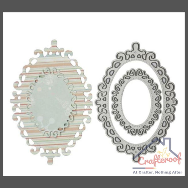 Floral Frame Die Set