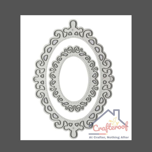 Floral Frame Die Set