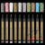 Metallic colors work on virtually any surface, including dark and colored paper; results are vivid and bright, Comfortable and easy to hold in hand.