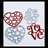 love & Heart Die Set