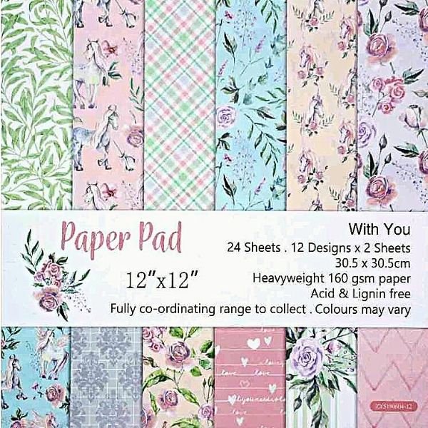 With You -12*12 Papaerpack