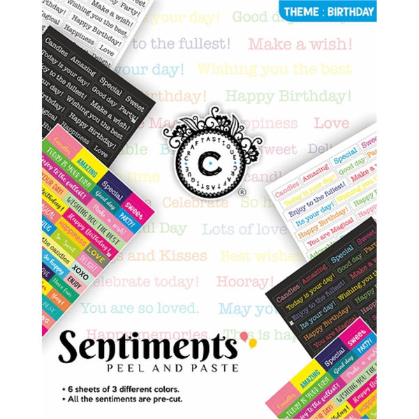 Sentiments : Birthday