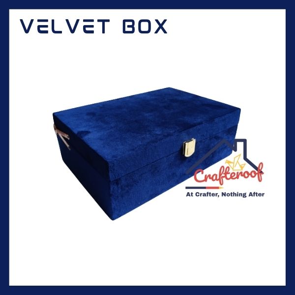 Velvet Box - Dark Blue