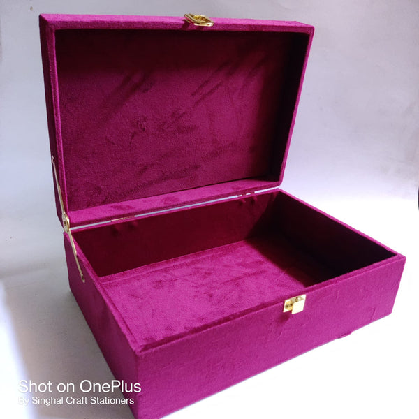 Velvet Box - Magenta
