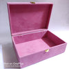Velvet Box - light Pink