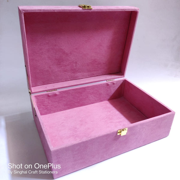 Velvet Box - light Pink