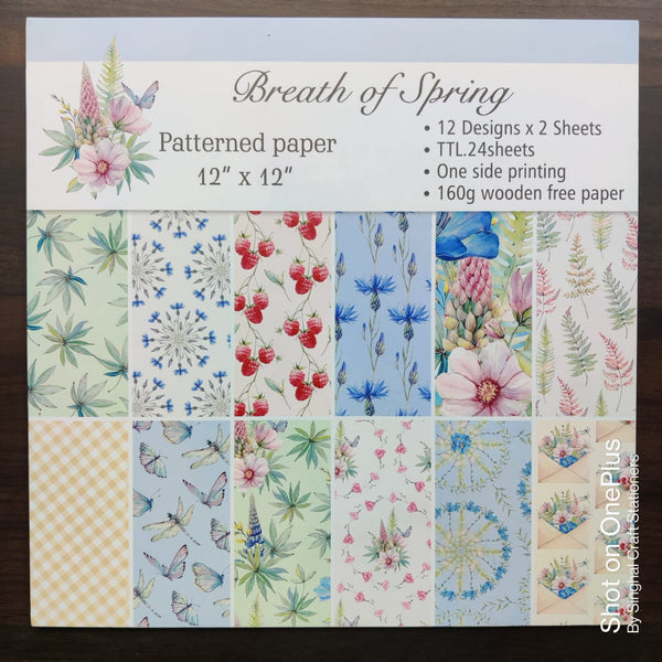 Breath of Spring-12*12 Paperpack
