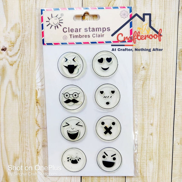Smiley Clear Stamp