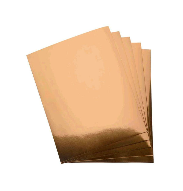 A3 Rose Gold Mirror Cardstock - 10 Sheet