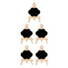 Wood Easel Stand With Circle - 6inch