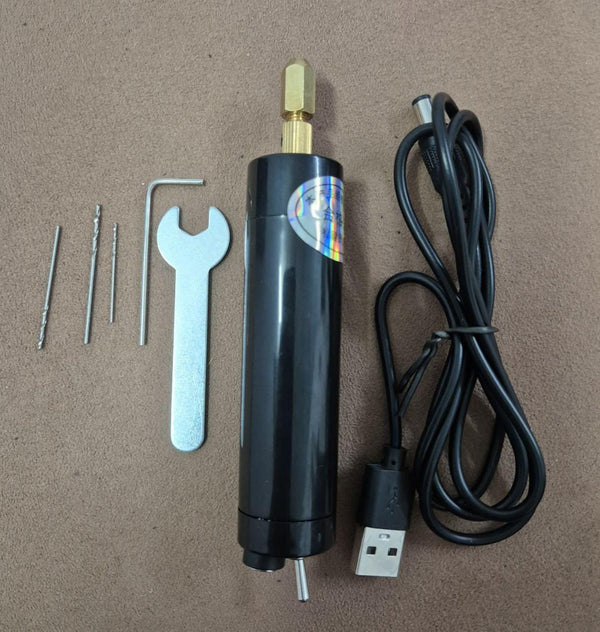 Mini USB Hand Drill Versatile and Portable USB Connection