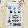 Key Lock Love Clear Stamp