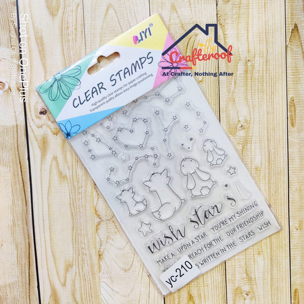 Wish Star Clear Stamp