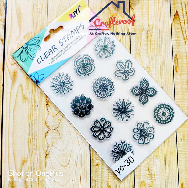 Flower Clear Stamp#1
