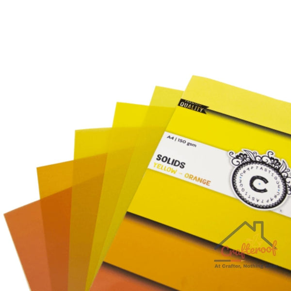 A4 Vellum | Yellow - Orange