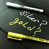 Gold Metallic Calligraphy Pen 2.5mm