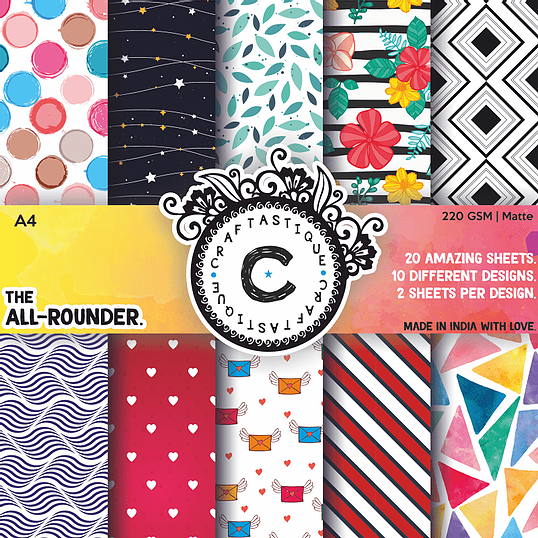 The All Rounder-A4 paperpad