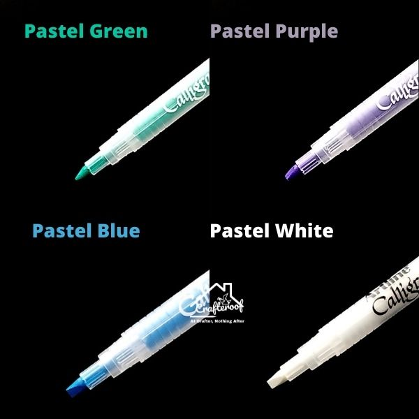 Artline Calligraphy Pens set 3.0 - Cool Pastel