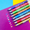 Artline Metallic Brush Pens 8pc set
