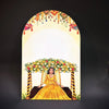 Haldi Girl#2-Printed Backdrops