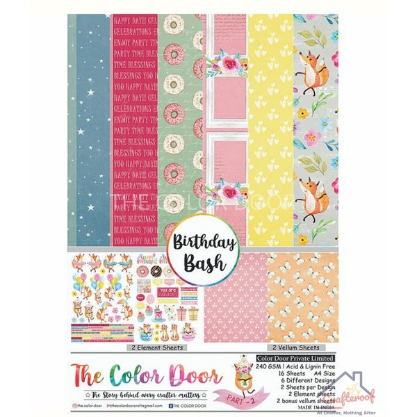 BIRTHDAY BASH PART 2-A4 Paperpack