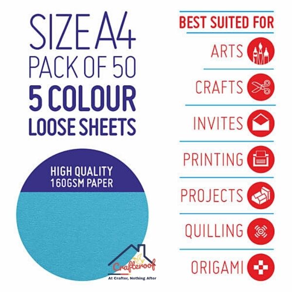 A4 Basic Colour Paper – 160GSM