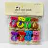 Teddy Wooden clips