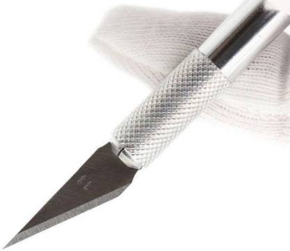 Detail Pen KnifeArt and Craft Work (Silver)