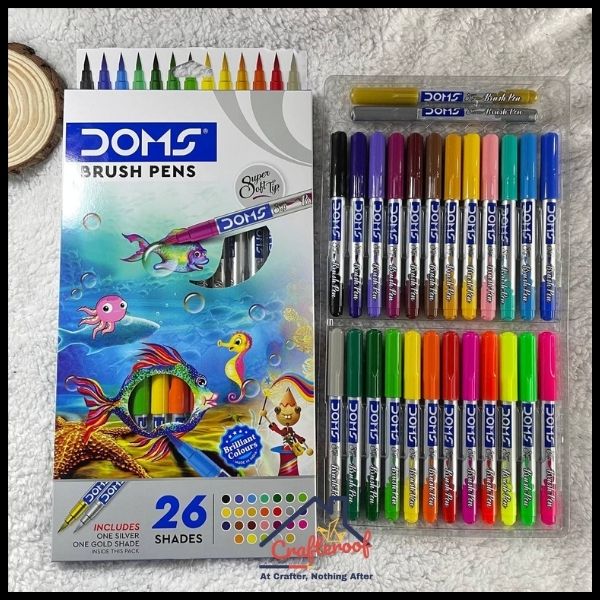 doms brush pen 26 shade