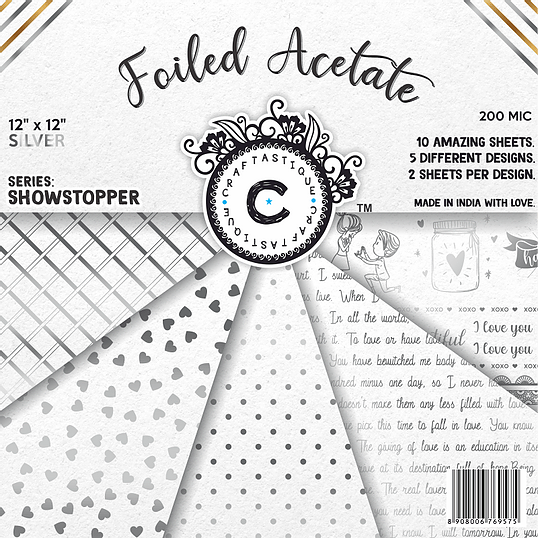 Showstopper Series Acetate- Silver