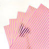 Light Pink - Stripes - 10 Sheet Paperpack