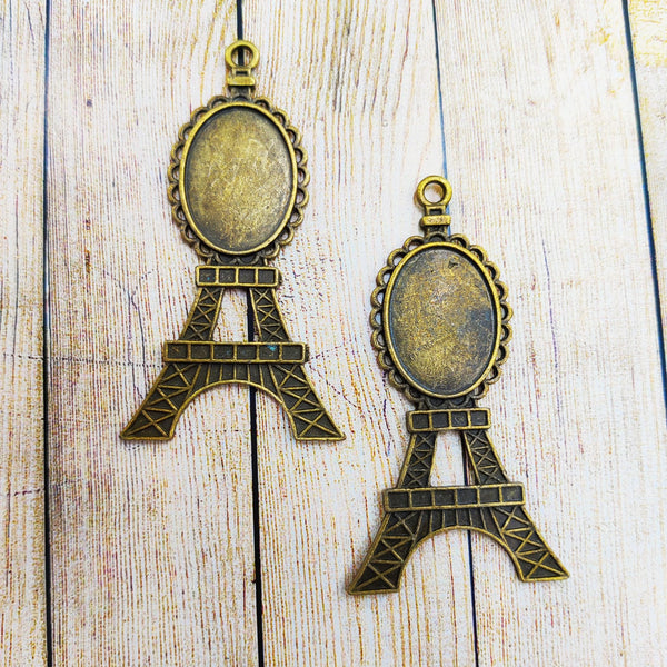 Eiffel Tower Metal Charm