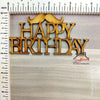 Happy Birthday Mustache - Mdf Cutouts