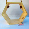 Hexagonal Hanging Tray - 10.5 by 9.5 inch