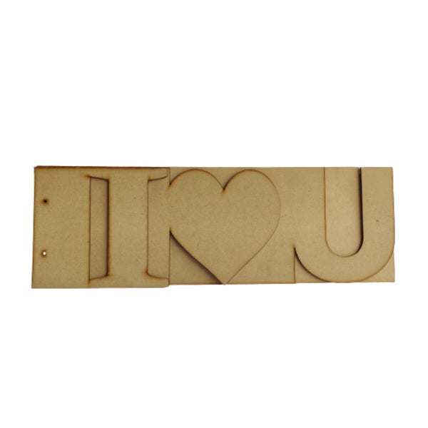I DIL U Album 6*18 inch