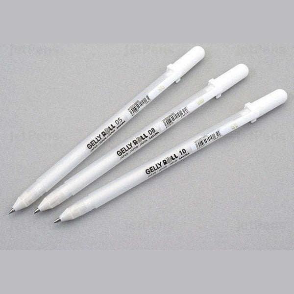 jelly roll pen white