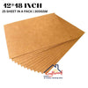 Kraft Cardstock 12*18 inch 300Gsm - 25 Sheet/Pack